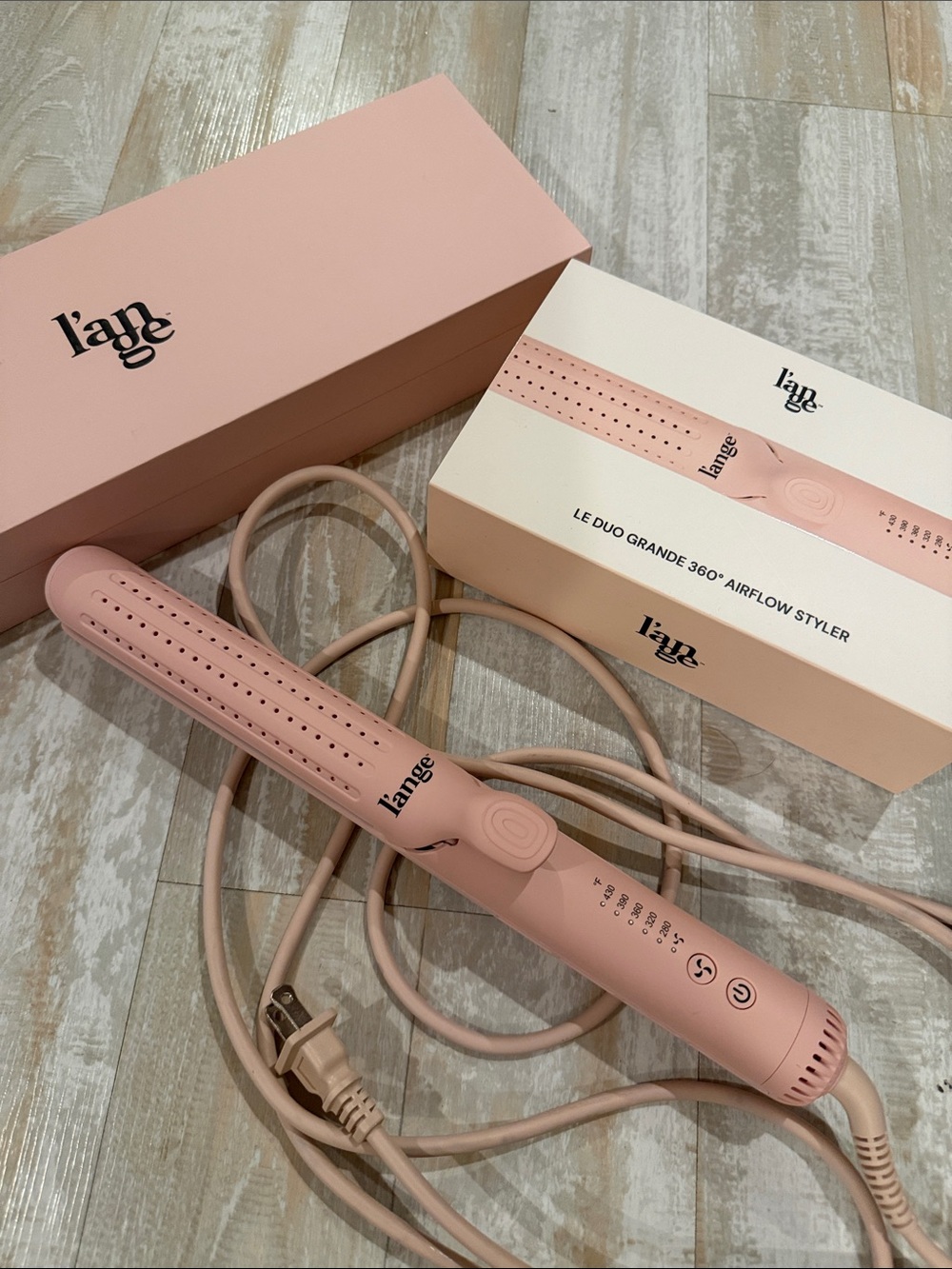 L’ange Pink Le Duo Grande 360° Airflow Styler